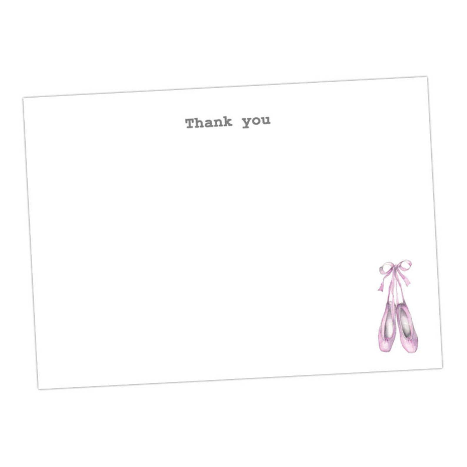 ballet postcards taken from an original watercolour / notecards / notelets / thank you cards / blank cards