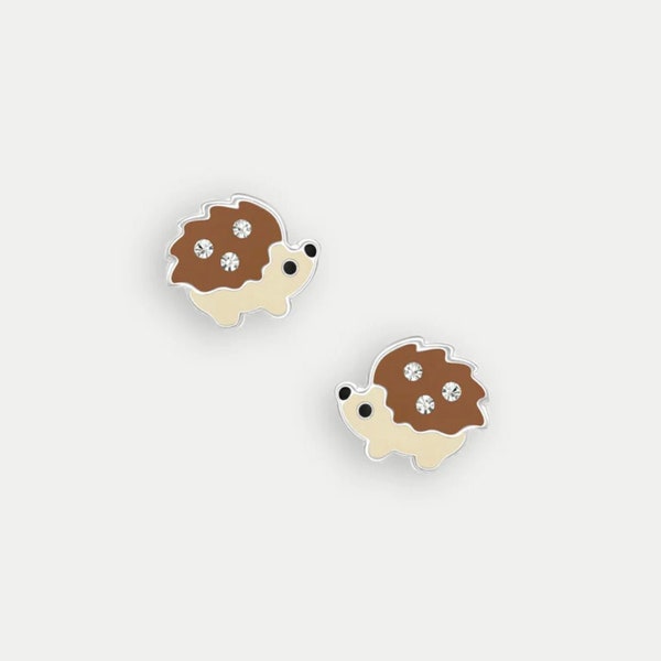 Hedgehog Earrings - Etsy