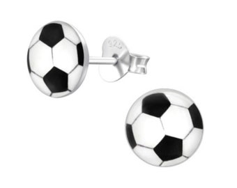 Football / Letterbox Gift / Gift / Football Stud / Football Earring / Silver Earring / Earring Silver / Football Gift / Gift for Her