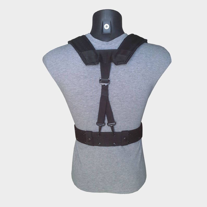 Black Web Harness 181st TIE TIE Pilot Fighter Belt-Suspender | Etsy
