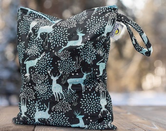 Wet Bag, Little Wizard Print