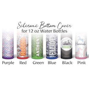 Fondo in silicone per borraccia in acciaio inossidabile per bambini da 12 once