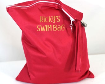 Personalized Wet Bag for Swimsuits or Diapers