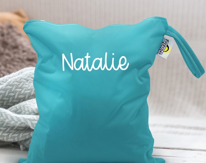 Personalized Wet Bag, Waterproof Bag with Name