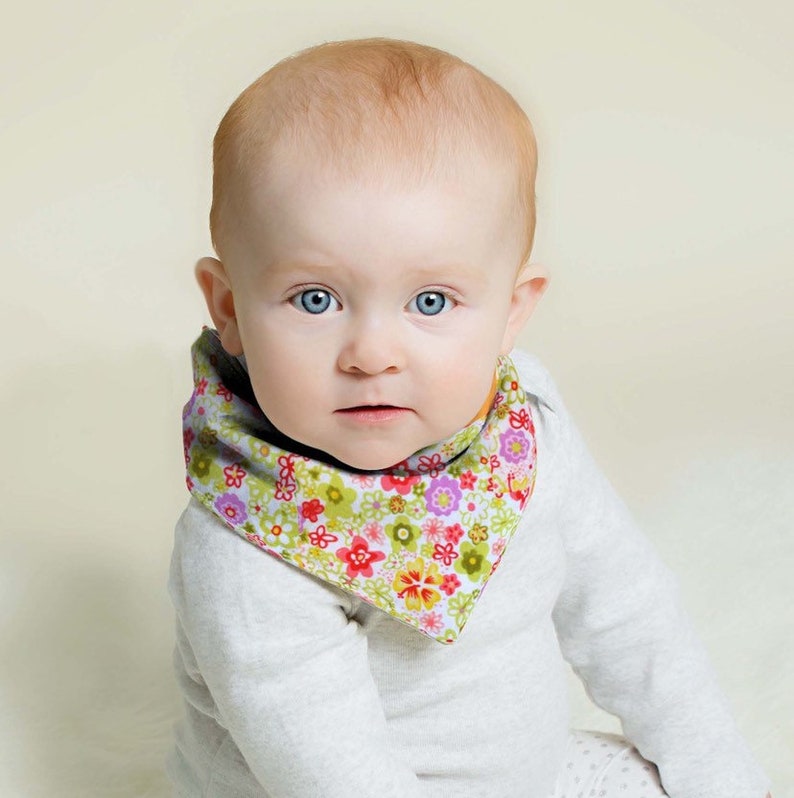floral baby bibs