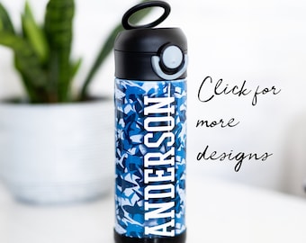 Personalized Water Bottle for Boys