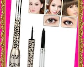 2 in 1 Waterproof Black Liquid Eyeliner and Pencil