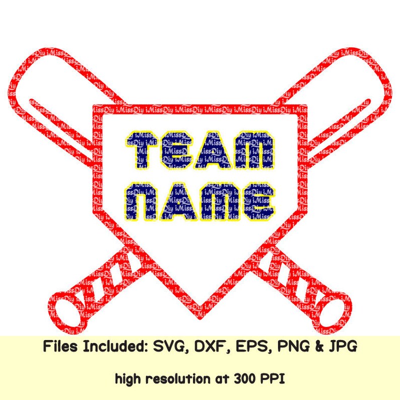 Download Baseball softball Home plate svg bat cheer mom sports ...