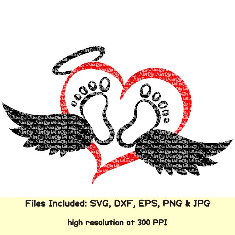 Free Free 247 Baby Feet With Wings Svg Free SVG PNG EPS DXF File