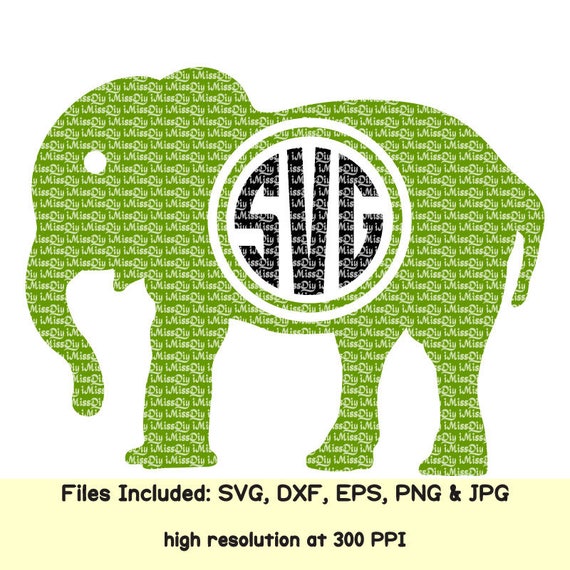 Free Free 88 Elephant Monogram Svg SVG PNG EPS DXF File