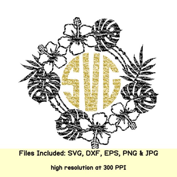 Download Free Laurel Svg Summer Svg Floral Flower Wreath Svg Palm Tree Svg Etsy SVG Cut Files