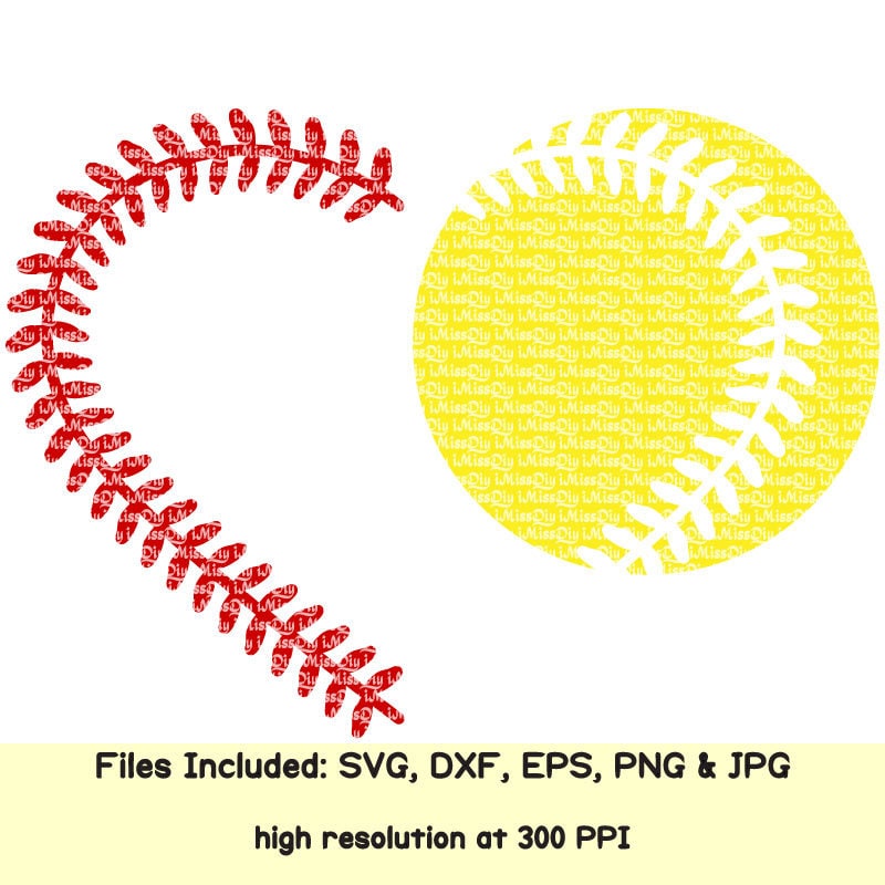 Download Love Softball Baseball Heart svg cheer mom stitches laces ...