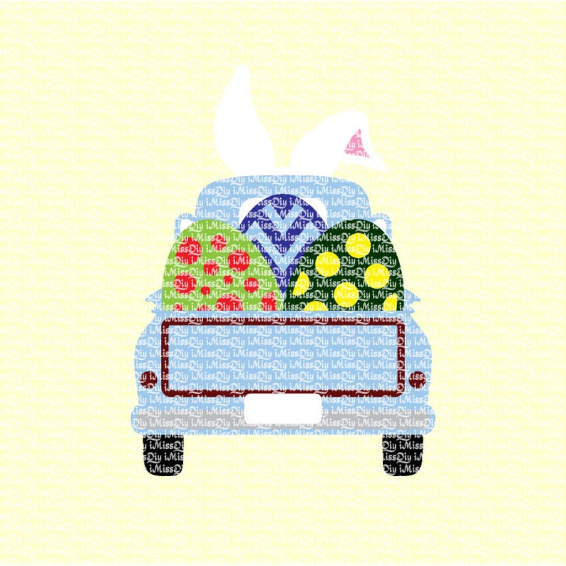 Free Free 259 Truck With Easter Eggs Svg SVG PNG EPS DXF File