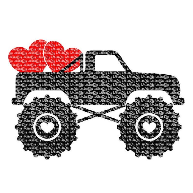 Download Boy valentine svg truck svg Valentines day svg love truck ...