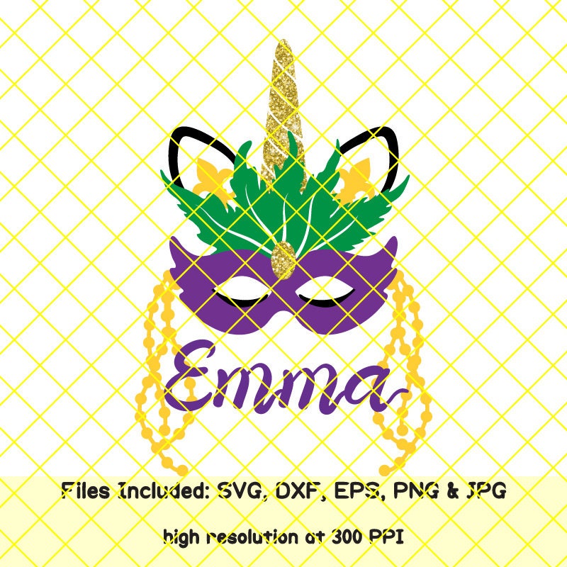 Download Mardi gras mask svg unicorn svg files for cricut design ...