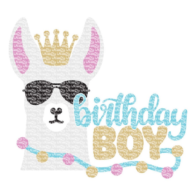 Download Birthday svg birthday boy svg llama svg shirt design files ...