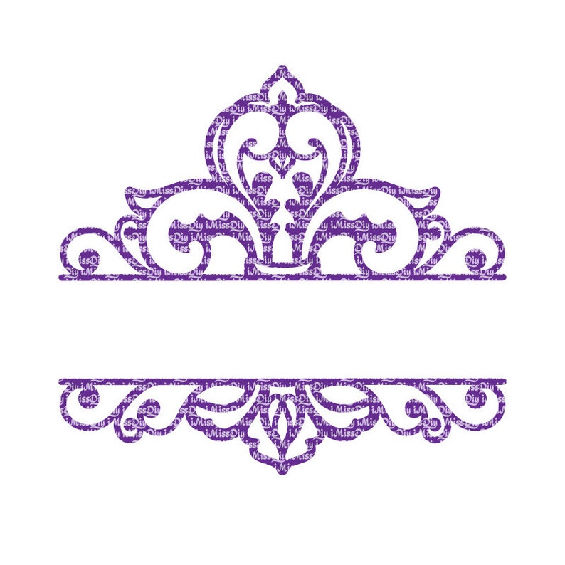 Download Mardi Gras svg split Fleur de lis svg monogram svg shirt women | Etsy