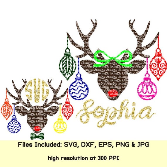 Free Free Reindeer Ornaments Svg 258 SVG PNG EPS DXF File