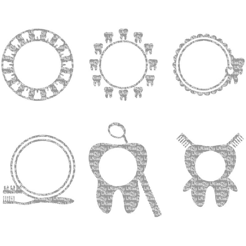 Download Tooth svg teeth svg dentist svg dental svg monogram frame ...