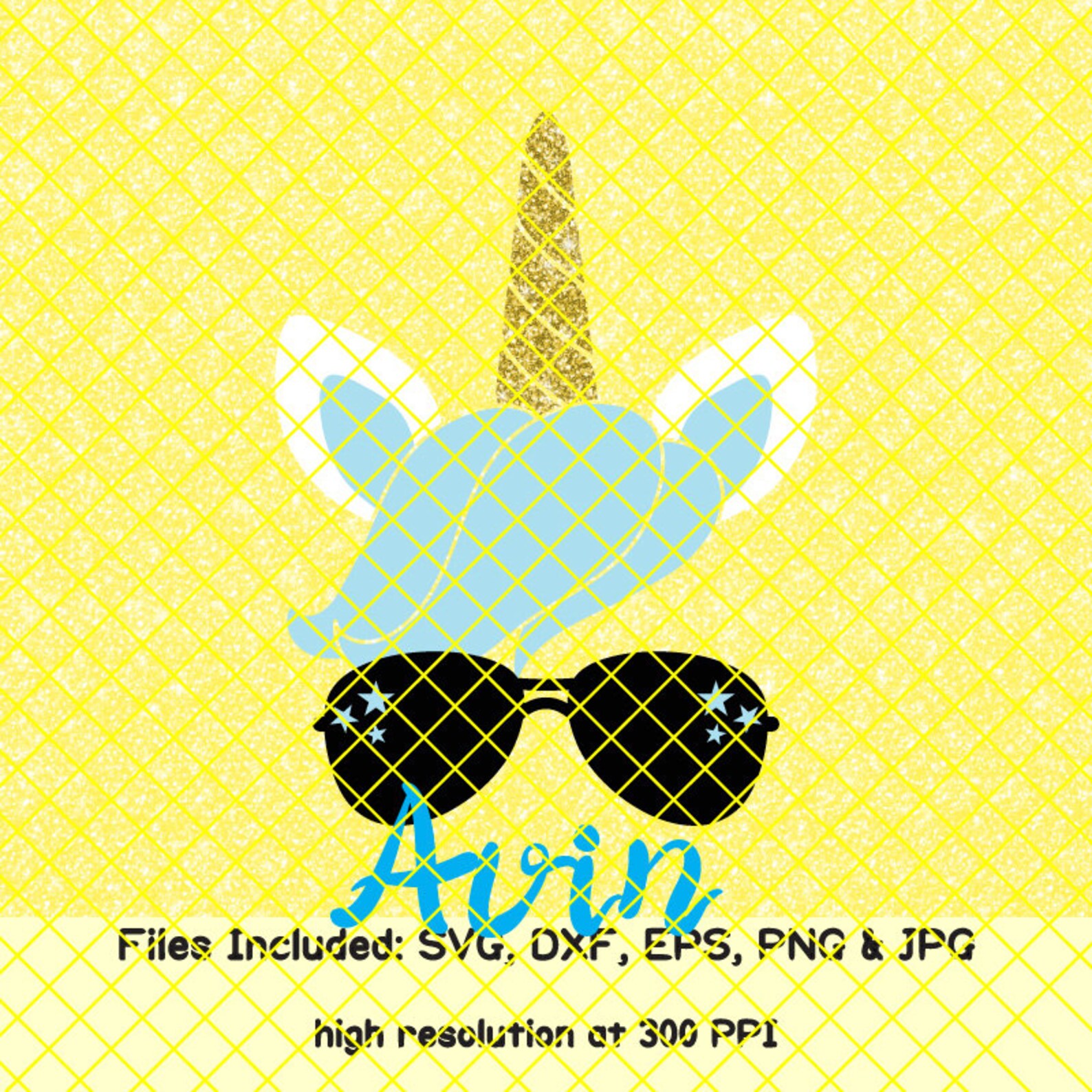 Download Unicorn svg glasses svg boys unicorn sunglasses svg face ...
