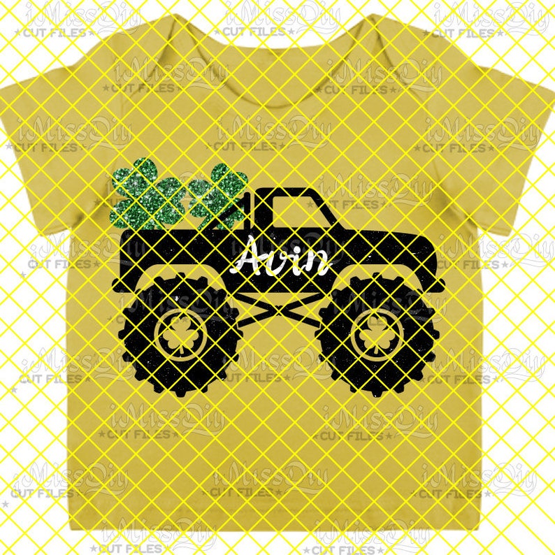 Free Free 230 Truck With Shamrocks Svg SVG PNG EPS DXF File