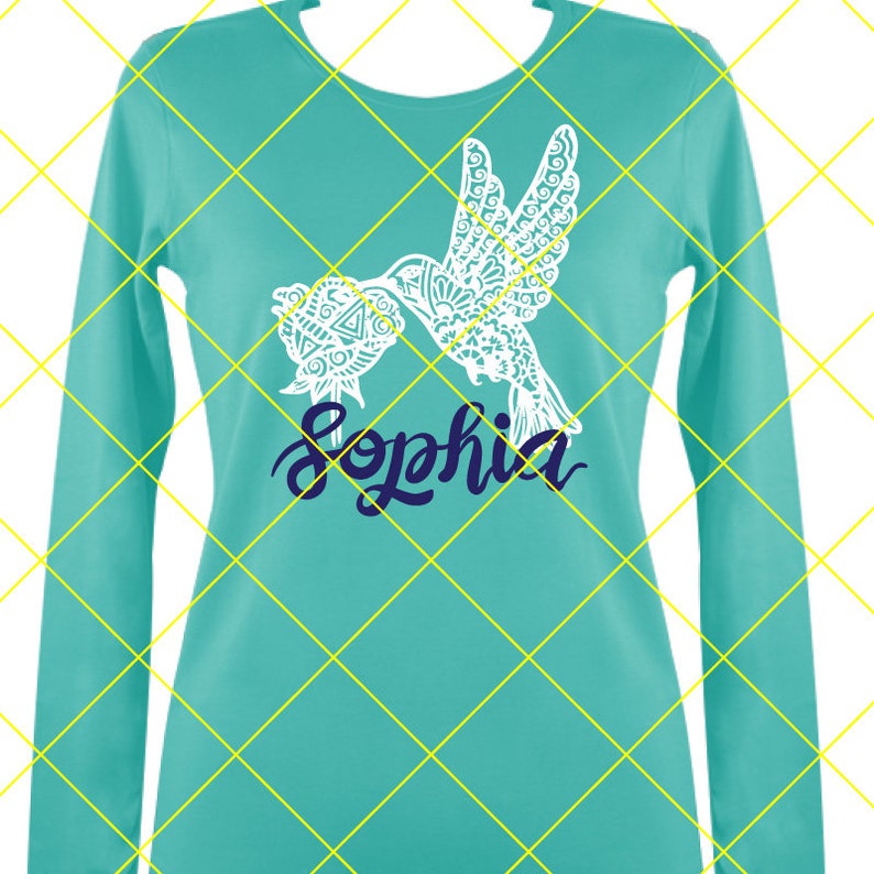 Download Hummingbird svg hummingbird mandala svg zentangle svg | Etsy