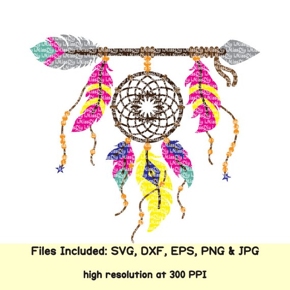 Download Tribal Boho Arrow Svg Dream Catcher Svg Dreamcatcher Svg Etsy