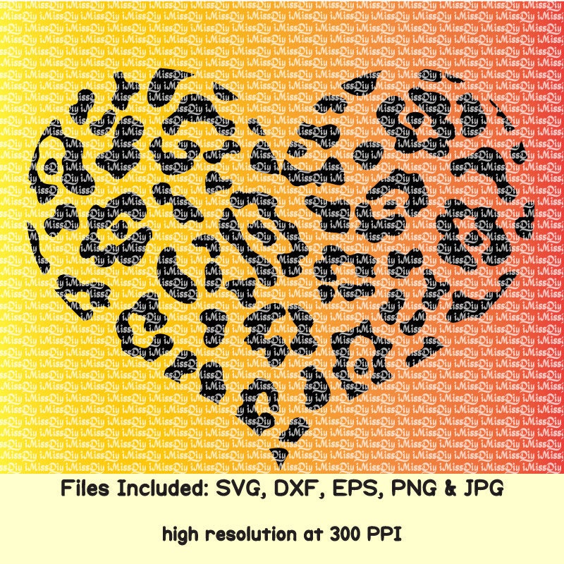 Free Free 176 Cheetah Print Heart Svg Free SVG PNG EPS DXF File