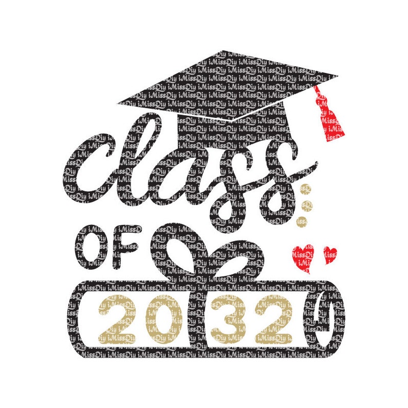 Download Class of 2032 svg kindergarten graduation svg diploma svg | Etsy