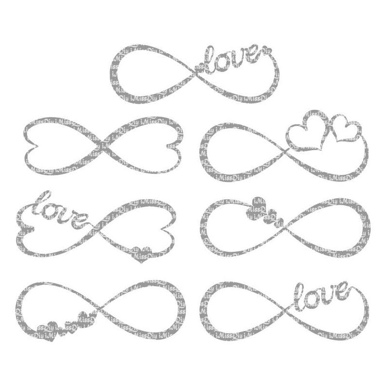 Infinity symbol svg Heart Love svg mr and mrs svg marriage ...