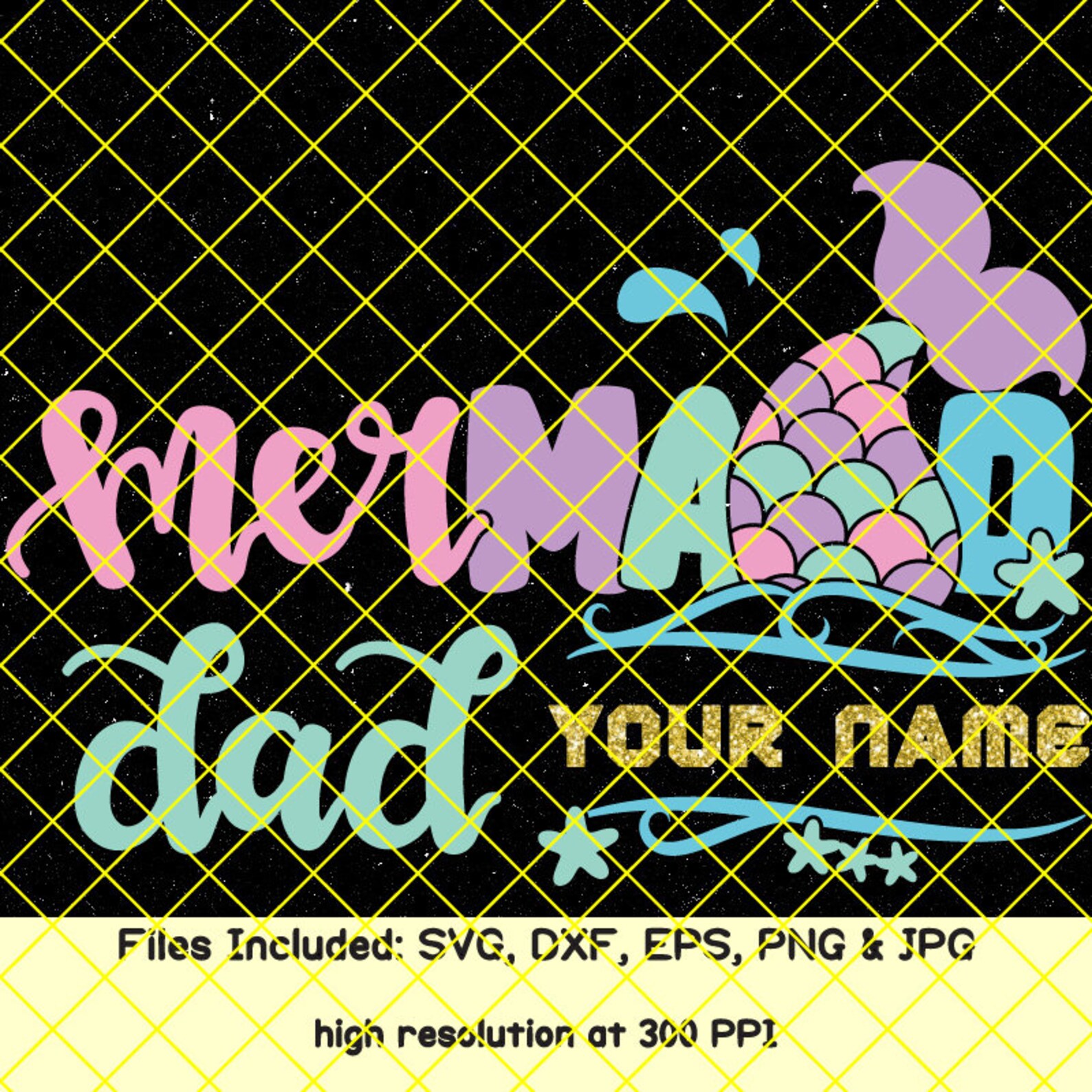 Free Free 175 Mermaid Family Birthday Svg SVG PNG EPS DXF File