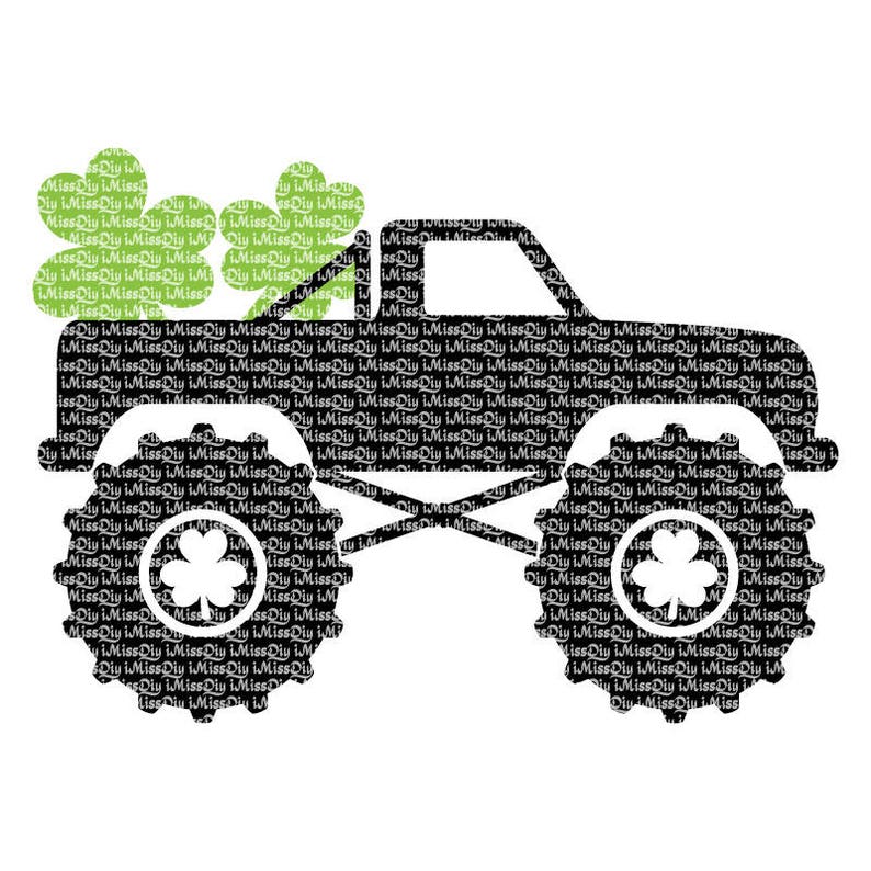 Free Free 108 Truck With Shamrocks Svg SVG PNG EPS DXF File