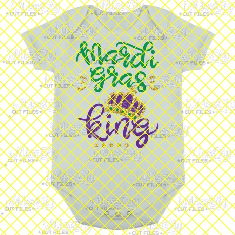 Boy Mardi Gras svg Mardi Gras king svg beads crown ...