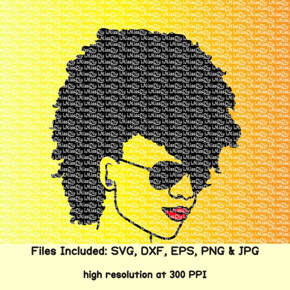 Download Free Black Woman Svg Afro Girl Svg Glasses Woman Women Face Svg Etsy SVG Cut Files