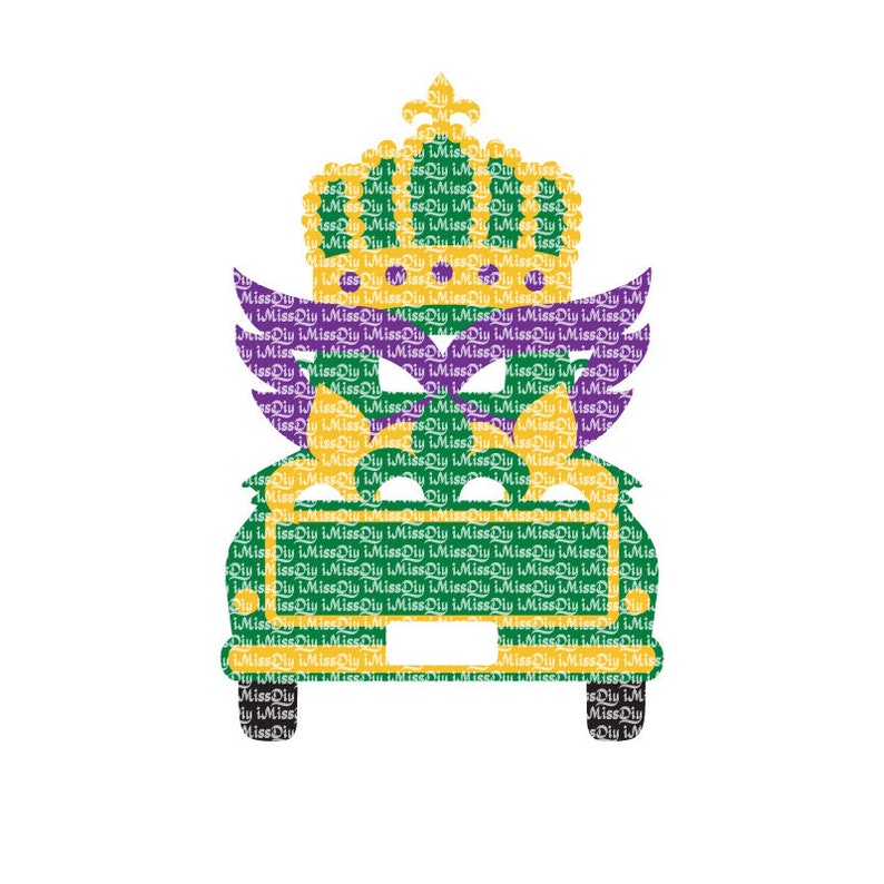 Download Mardi gras mask svg kids boy monogram svg crown svg fleur de | Etsy