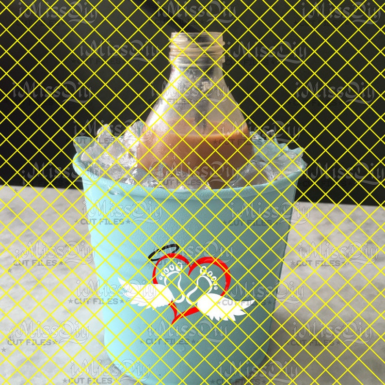 Download Baby angel wings svg Baby feet footprint svg Heart shower ...