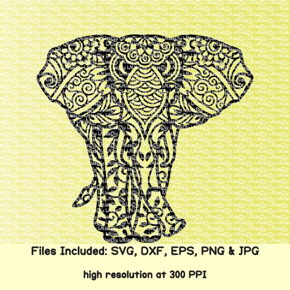 Download Zentangle svg Mandala Elephant svg indian boho svg womens ...