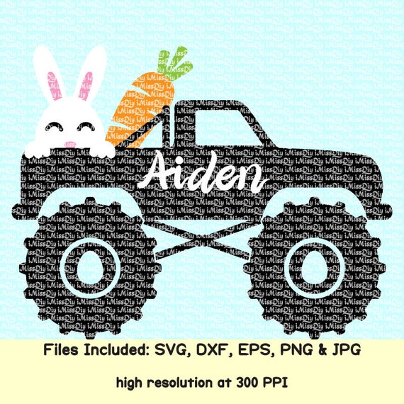 Free Free 152 Monster Truck Easter Svg SVG PNG EPS DXF File