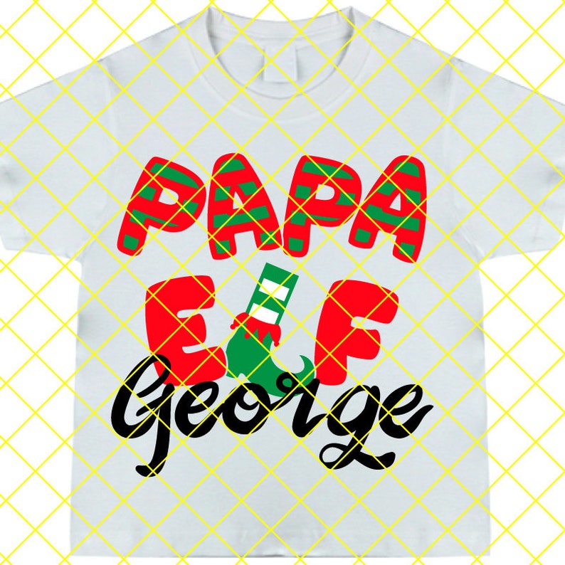 Download Christmas svg papa elf svg family elf svg daddy dad name ...