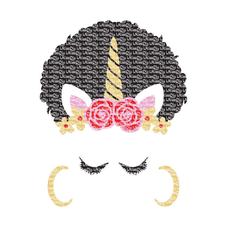 Download Black woman svg afro svg unicorn svg woman girl lady svg ...