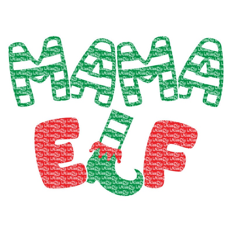 Download Christmas svg mama elf svg family elf svg funny svg santa ...