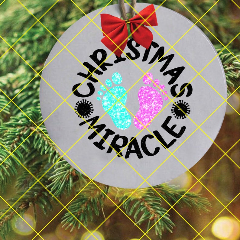 Download 1st Christmas 2020 svg covid baby first christmas ornament ...