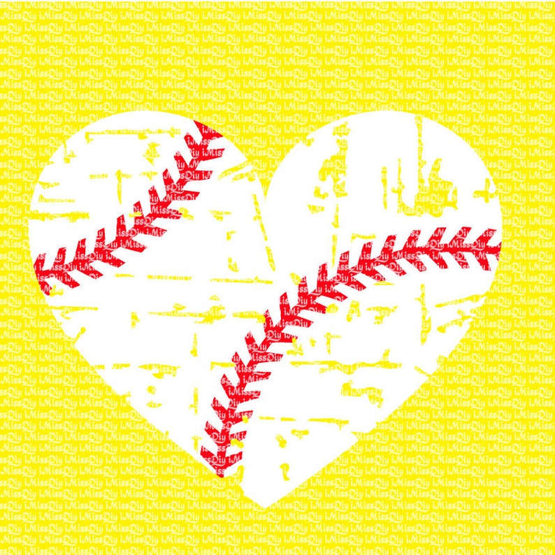 Free Free 297 Distressed Baseball Heart Svg Free SVG PNG EPS DXF File