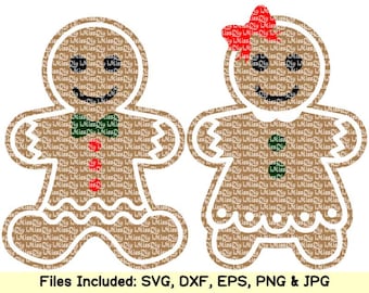 Gingerbread svg christmas svg holiday winter baby girl boy monogram svg files for cricut silhouette shirt decal clipart designs dxf cut file