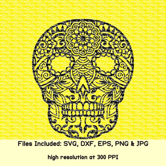 Download Halloween Sugar Skull Svg Fall Candy Skeleton Mask Svg Day Of Etsy