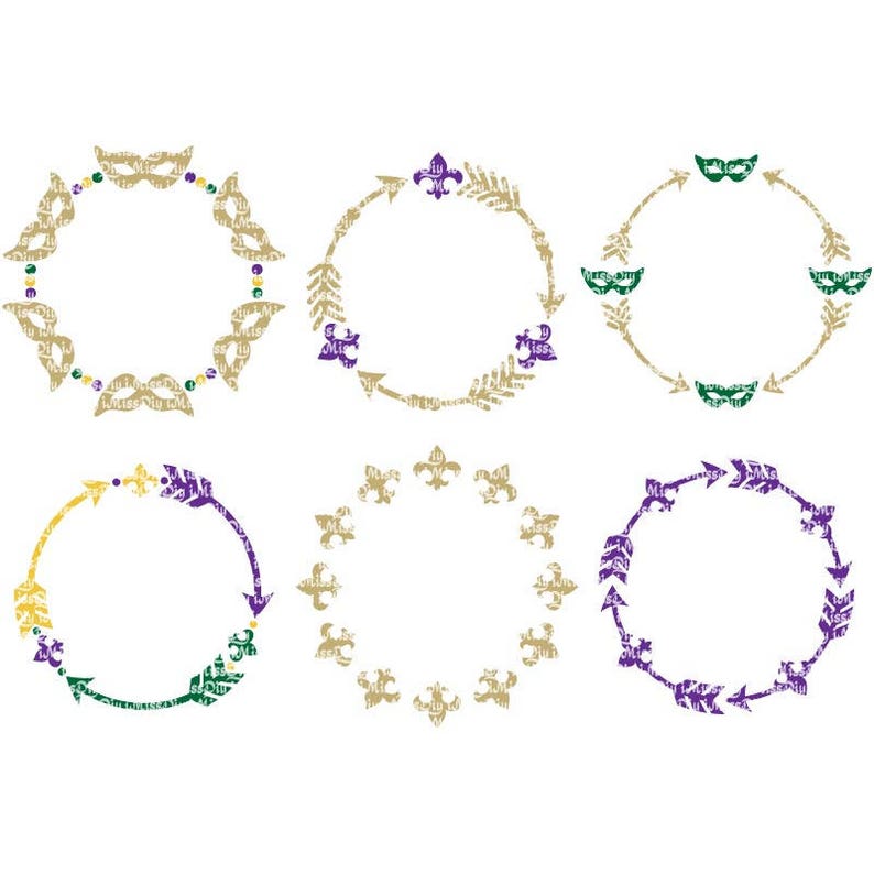 Download Mardi Gras svg mask svg fleur de lis svg monogram svg ...