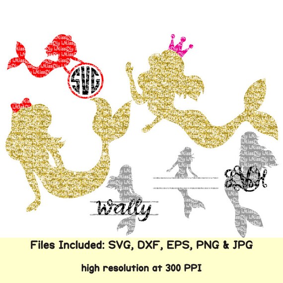 Free Free 80 Mermaid Tail Svg Etsy SVG PNG EPS DXF File