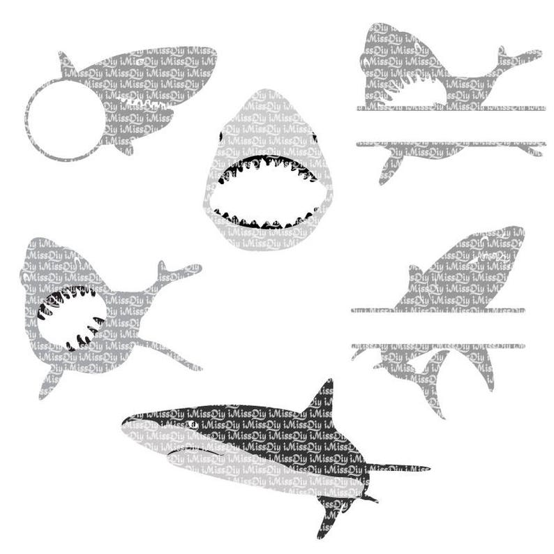 Download Shark svg fish svg gone fishing svg baby beach shark svg ...