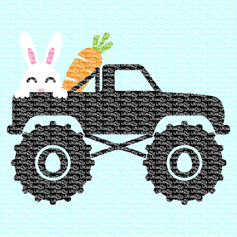 Free Free 284 Monster Truck Easter Svg SVG PNG EPS DXF File