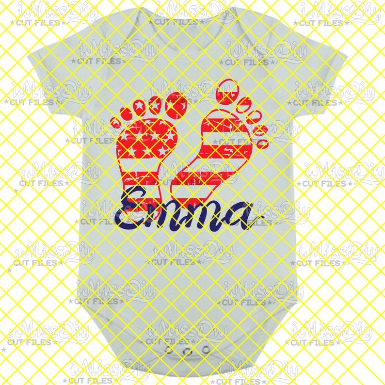 Download Footprints svg 4th of july svg baby girl boy svg little ...